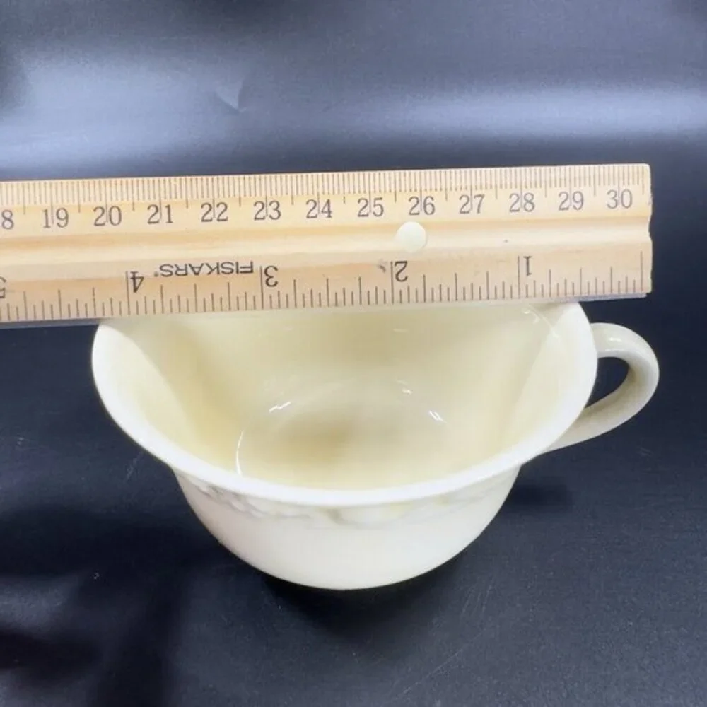 Antique Adams Titian Ware Royal Ivory Della‎ Robbia Teacup Saucer Set Porcelain